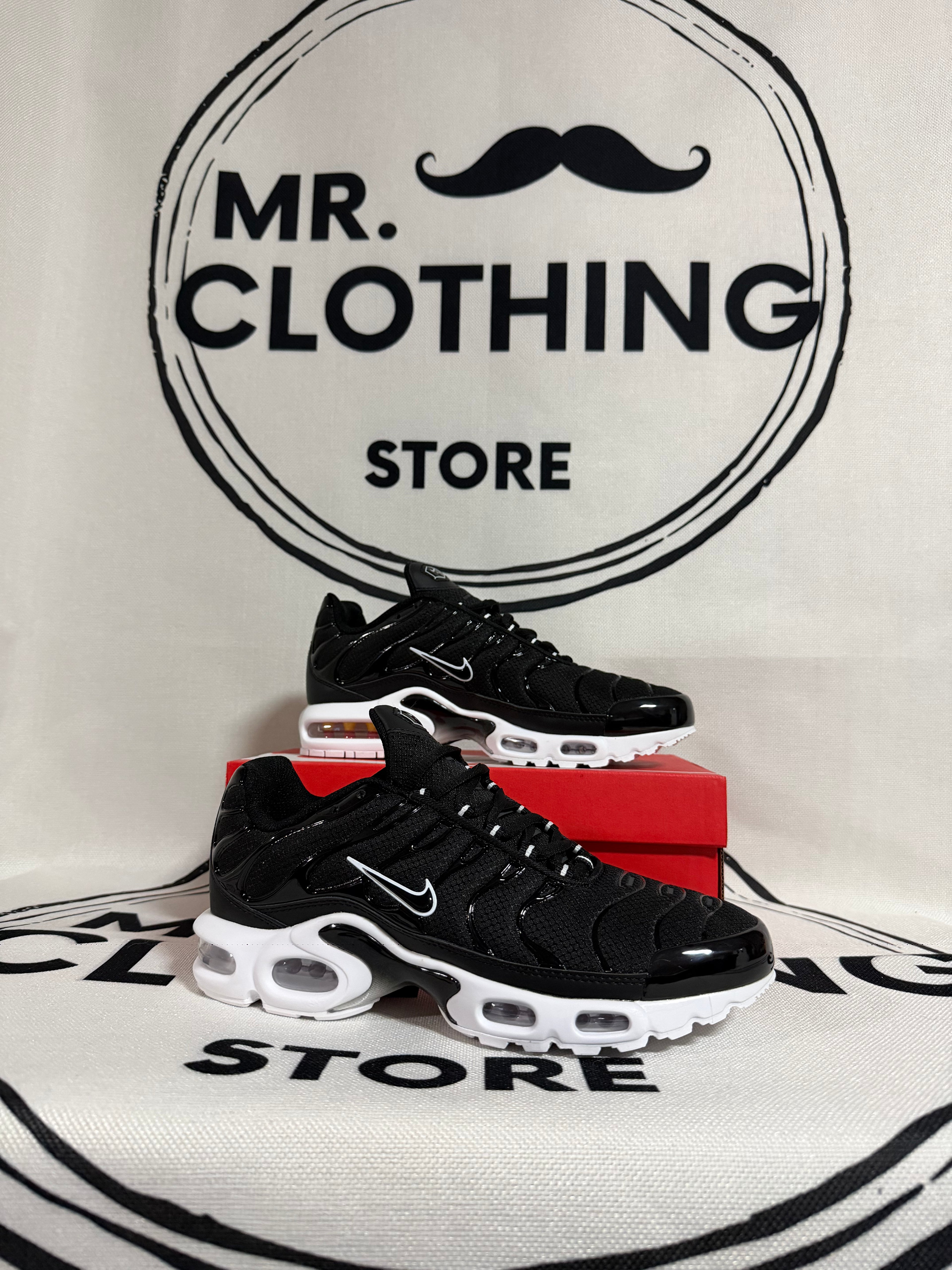 Nike air max tn Black White